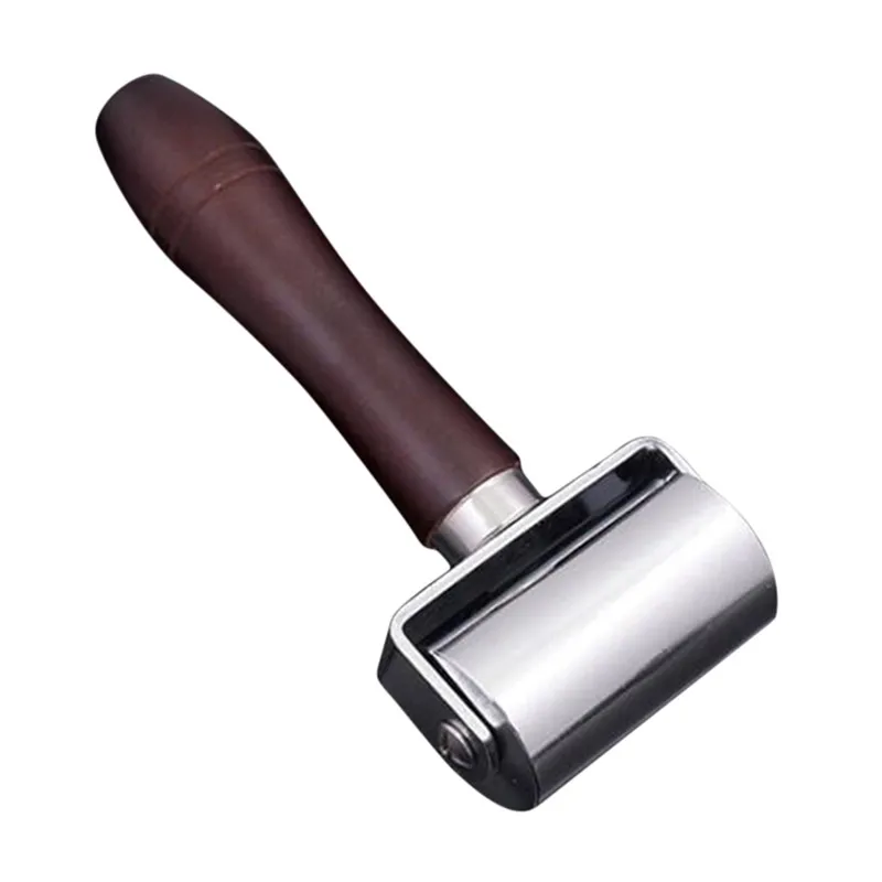 

Hand Roller Flat Pressure Roller DIY Leather Blank Support Device Platen Roller Wheel Bearing Leather Tools
