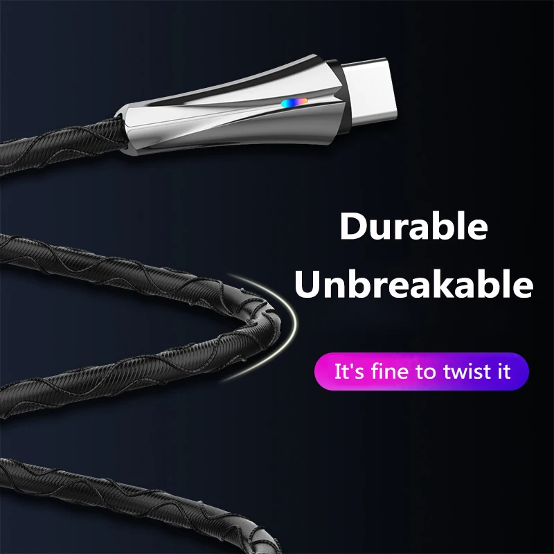 Кабель USB Type C для быстрой зарядки 5 А 1 м |