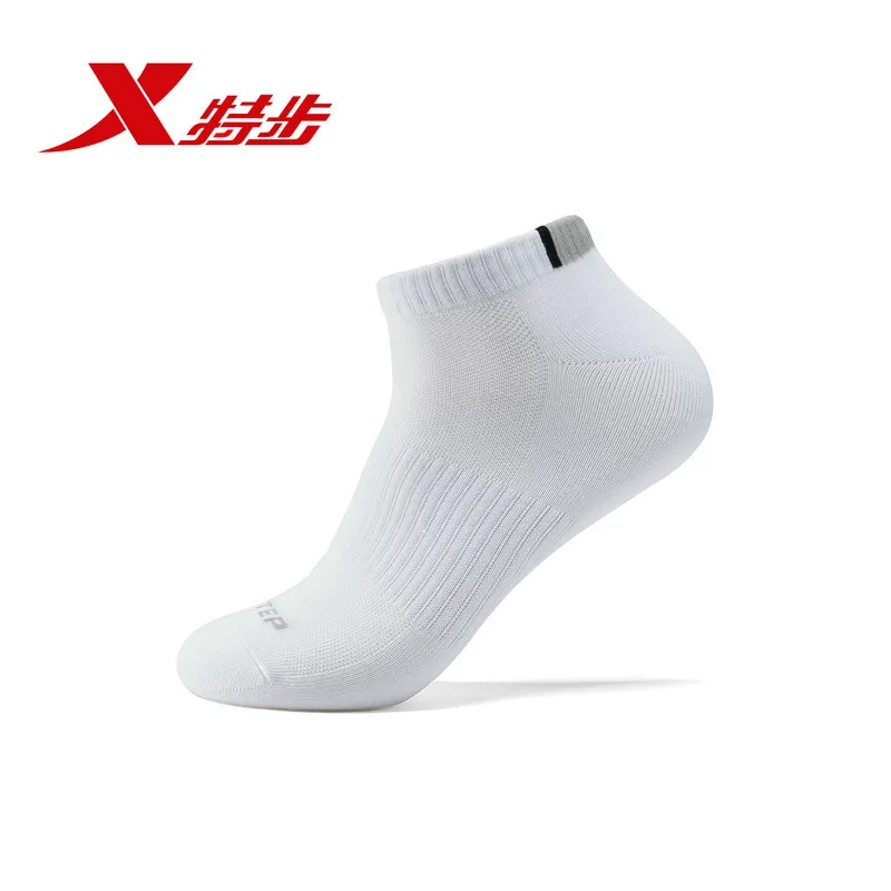 Xtep мужские носки средней длины 7 пар/партия новые удобные дышащие модные