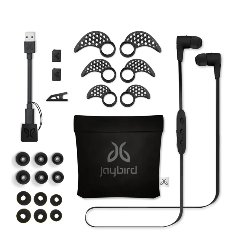 Оригинальные беспроводные Bluetooth наушники Logitech Jaybird X3 спортивные с защитой от пота