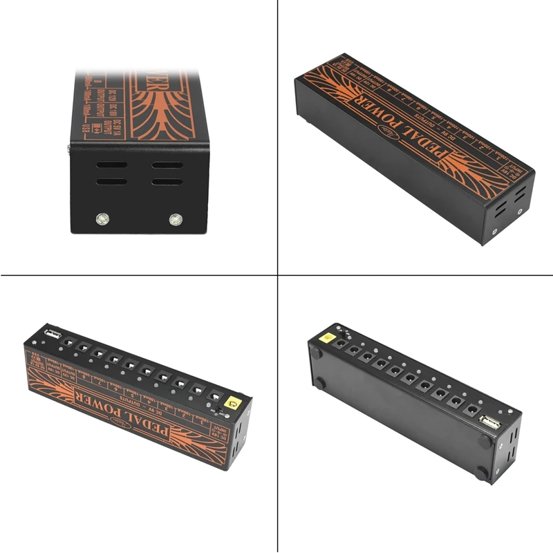 Блок питания с педалью для гитары многоконтурный тюнер 10 изолированными