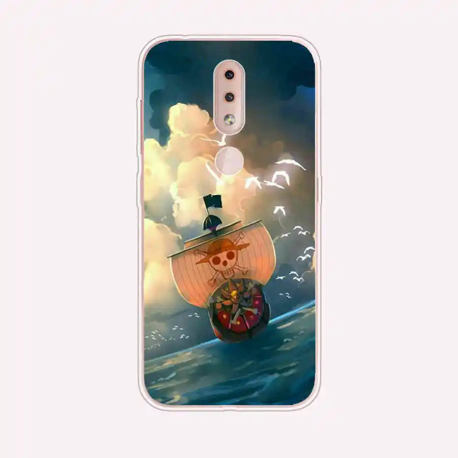 Чехол для Nokia 4 2 чехол мягкий силиконовый из ТПУ телефона ударопрочный бампер