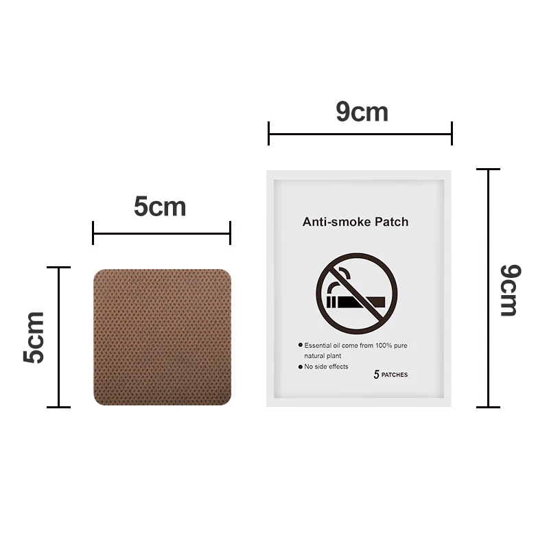 

Sumifun 20pcs Herbal Stop Smoking Patch Anti Smoke Patches Control Release Smoke Away Quit Smoking Patches K05501