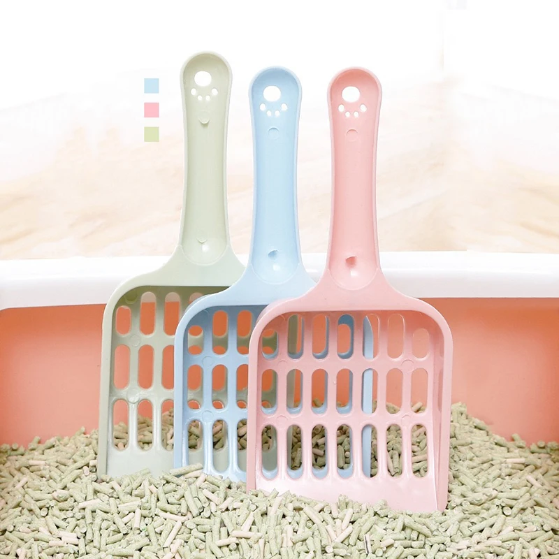 

Cat Litter Scoop Pooper Scoopers Pets Litter Sand Shovel Pet Shit Artifact Dogs Hollow Out Shovel Pet Cleanning Tool 19.5*8.5cm