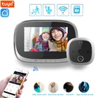 Дверной видеоглазок с Wi-Fi и ЖК-дисплеем 4,3 дюйма