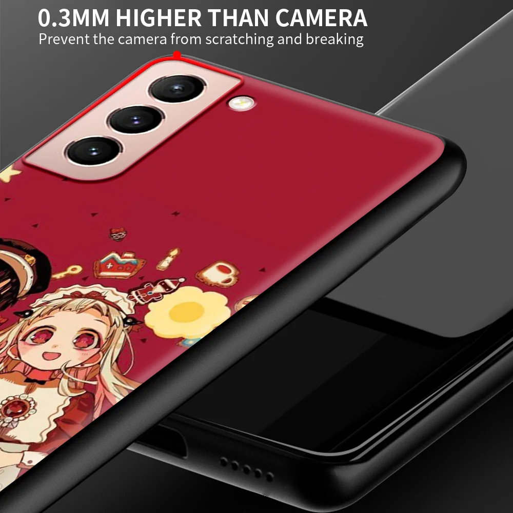 

Silicone Phone Case For Samsung Galaxy S20 FE S21 Ultra 5G S8 S9 S10 Plus Anime Bound Hanako Kun Bumper Shell Cover Coque Fundas
