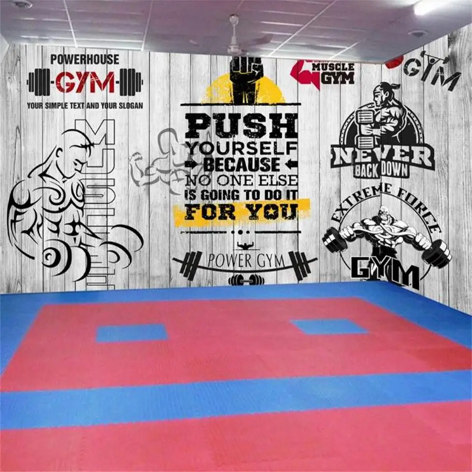 

custom size 3d photo wallpaper mural living room vintage wooden board sport 3d picture sofa TV backdrop wallpaper for wall 3d