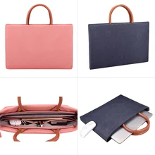 Laptop Handbag Sleeve Case Protective Shoulder Bag Notebook Carrying Case for 13 14 15.6 Inch Macbook Air ASUS Acer Lenovo Dell