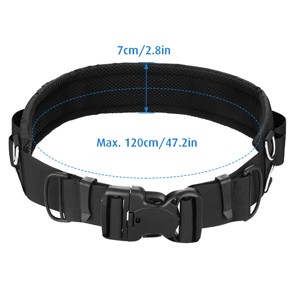 Ремень для камеры регулируемый поясной ремень фотосъемки многофункциональный с