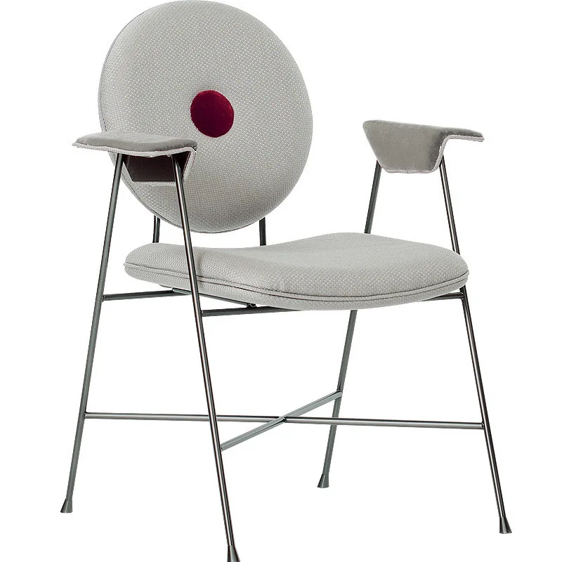 Современный минималистичный обеденный стул со спинкой роскошный в нордическом