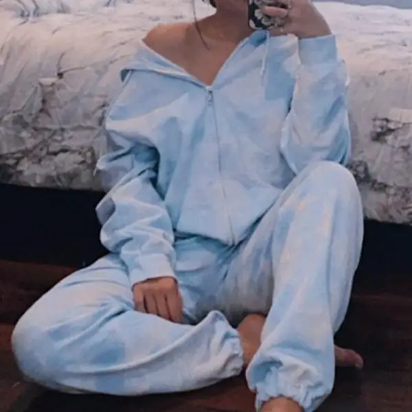 

Autumn winter jogging suits for women zipper hoodie+sweatpants sweat suits women matching sets 2020 tracksuits women set