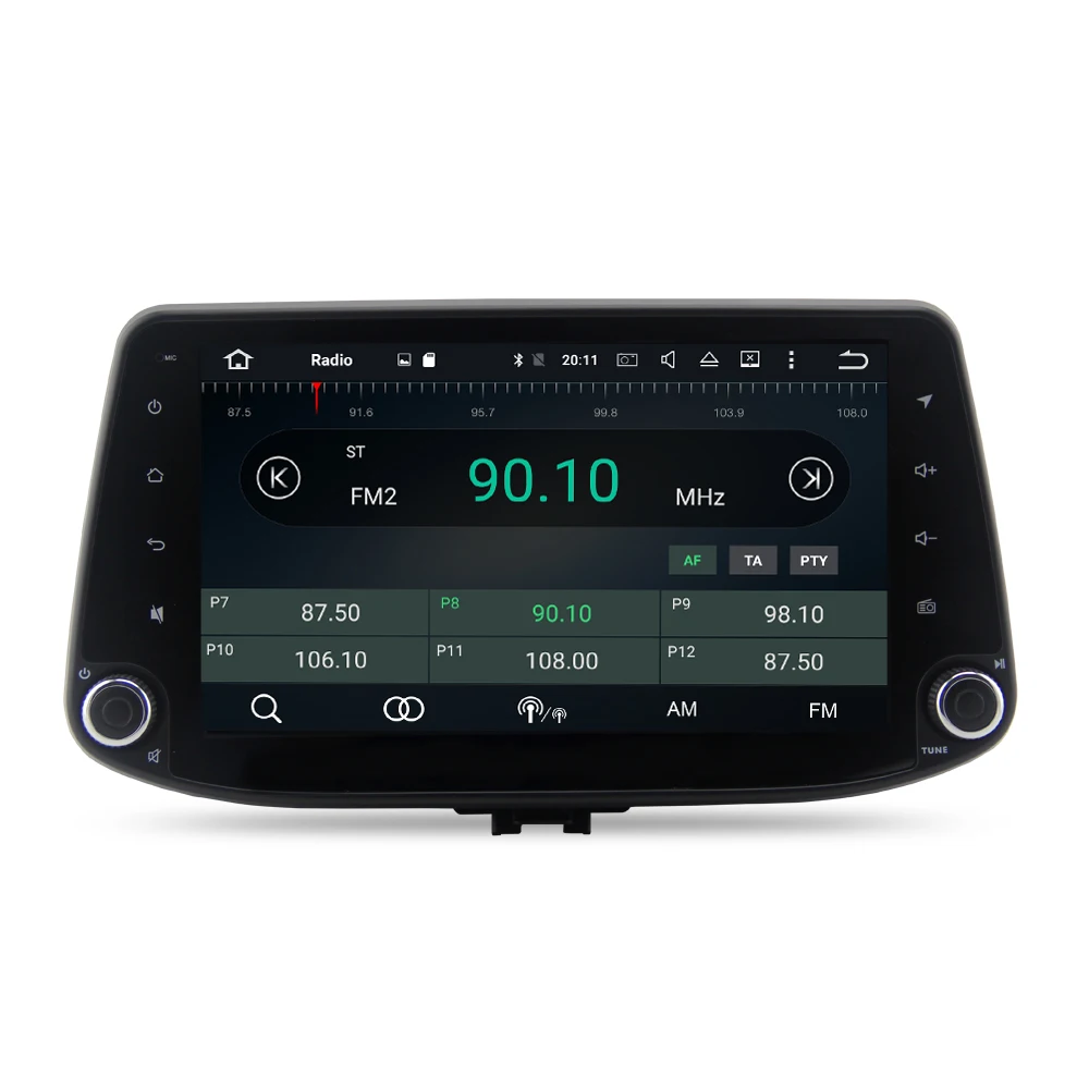 4 ГБ Android 10 0 автомобильный стерео DVD плеер GPS ГЛОНАСС навигация для Hyundai i30 2016 2017