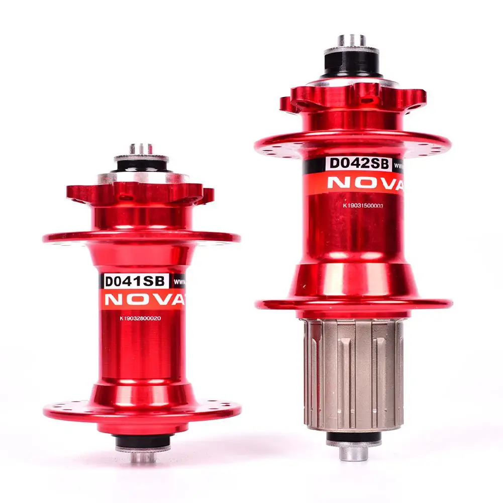 1 пара ступиц Novatec D041SB D042SB дисковая карта тормоз MTB горный велосипед Ступица с 24 28 32