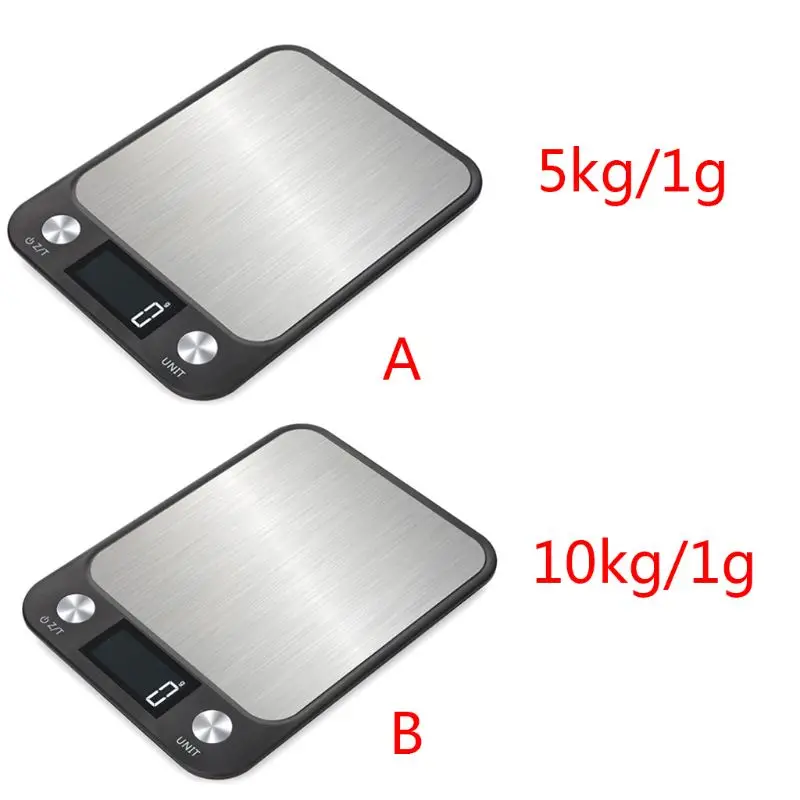 

10kg 1g Large Digital Kitchen Stainless Steel Scale Kitchen Cooking Food Scale R9UC