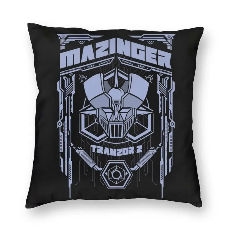 

Яркая наволочка для подушки аниме Mazinger Z, домашняя декоративная 3D двухсторонняя наволочка для подушки с японским механическим воином для ди...