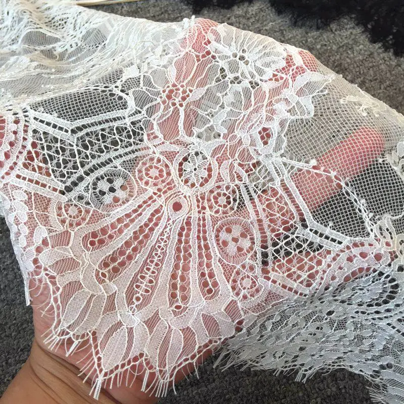 32 см широкая сетка для ресниц с вышивкой кружевная ткань DIY сексуальное нижнее