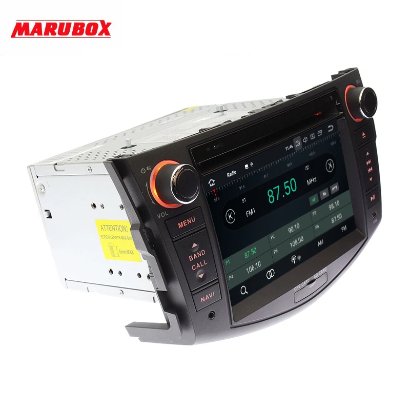 Автомобильный мультимедийный плеер Marubox 7A106PX5 64 ГБ GPS-навигация Android 2005 для Toyota RAV4