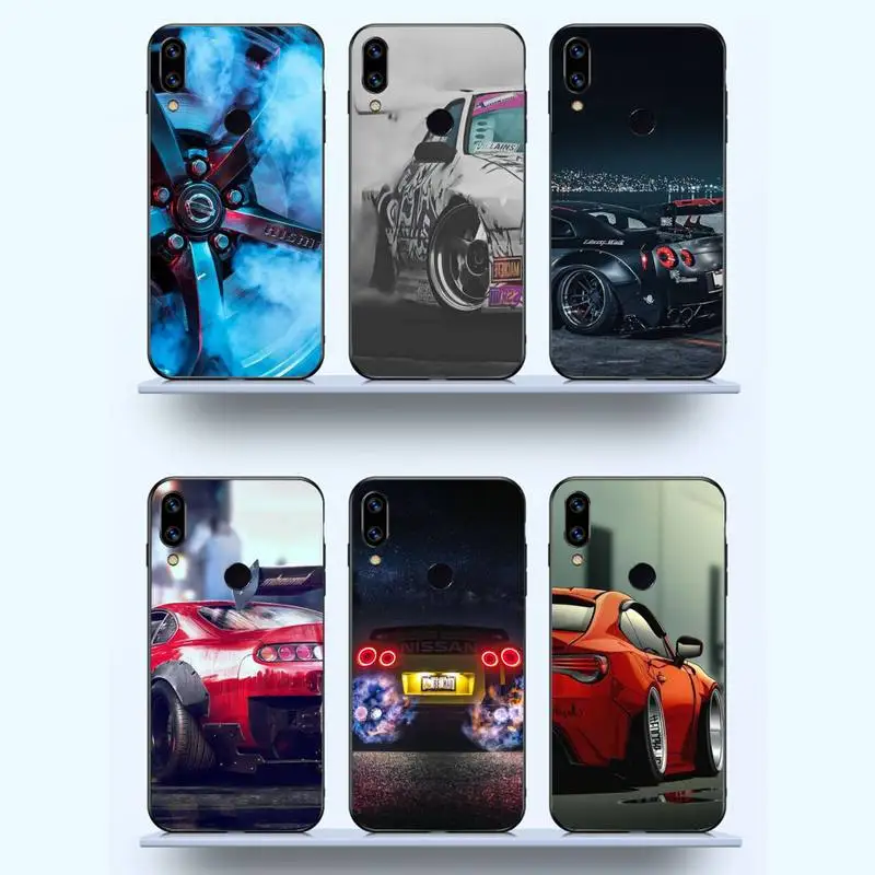 

Men Car SportsCar Tyre Phone Case For Xiaomi Redmi note 7 8 9 11 t s 10 A pro lite funda shell coque cover