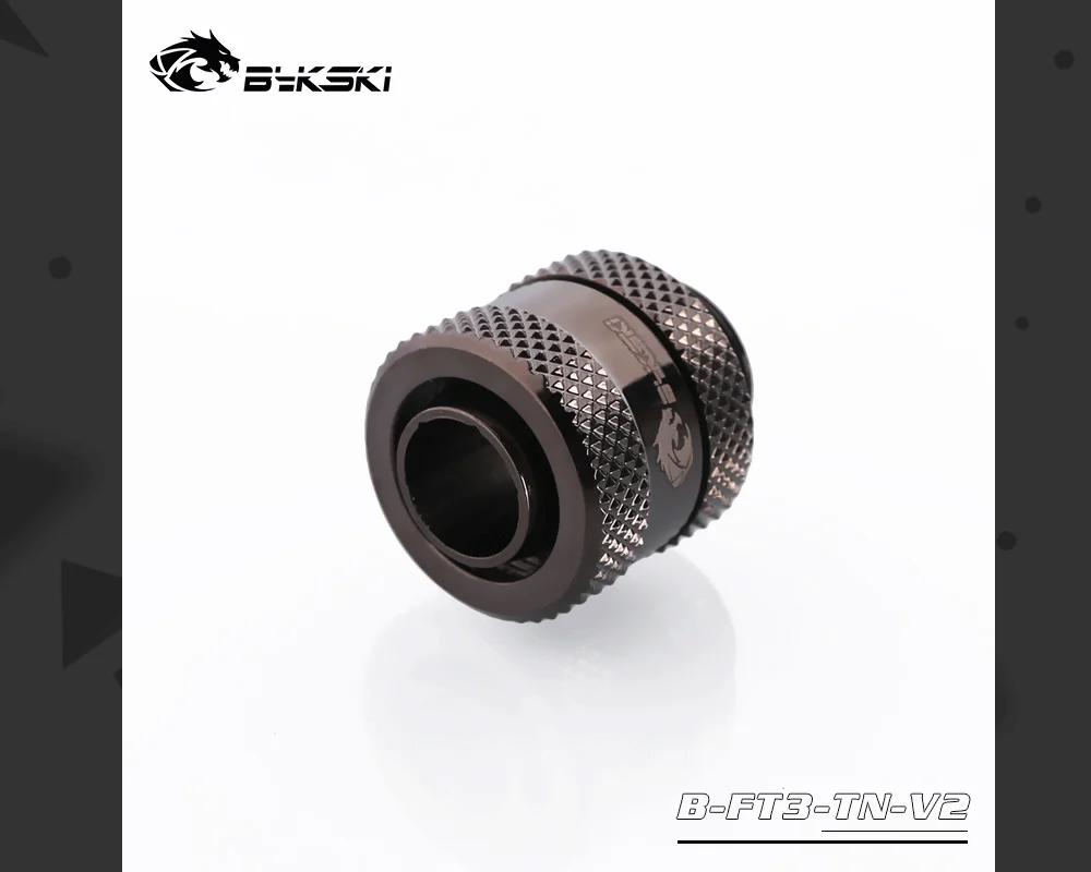 Bykski B-FT3-TN-V2, 3/" ID* 1/2" OD 10x13 мм Мягкая трубка фитинги, G1/" фитинг для мягких труб