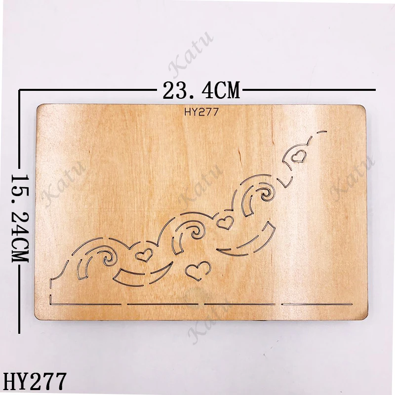 Пресс формы в виде короны принцессы HY277 Деревянные подходят для стандартных