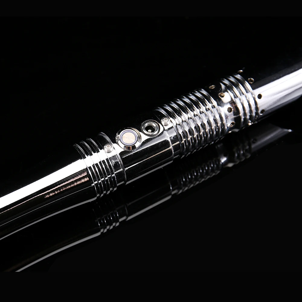 

X-TREXSABER RGB Lightsaber LED Sword 6 Sound Fonts Mute Function and Infinite Color Changing Heavy Dueling Halloween Toys