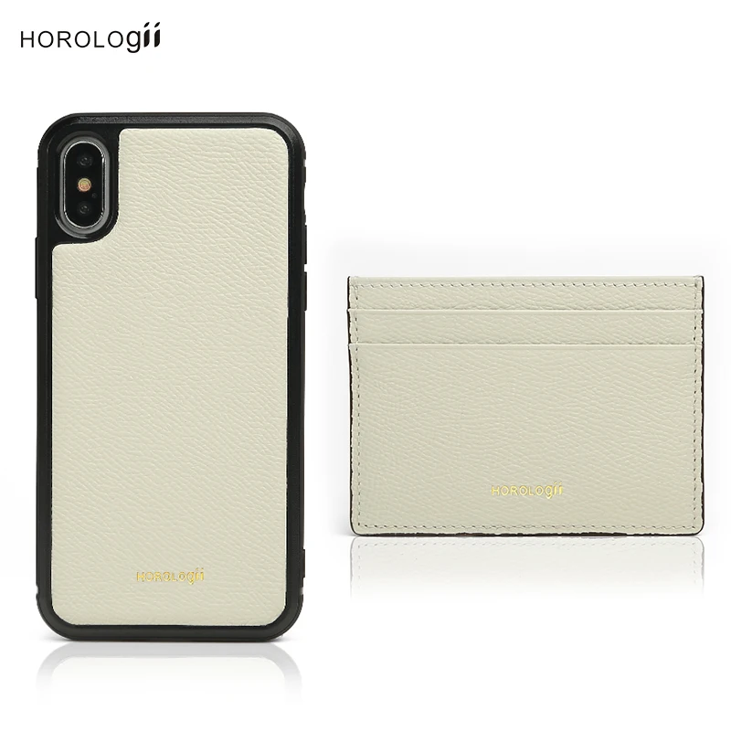 Индивидуальные роскошные кожаные изделия horology светло коричневого цвета для Iphone X