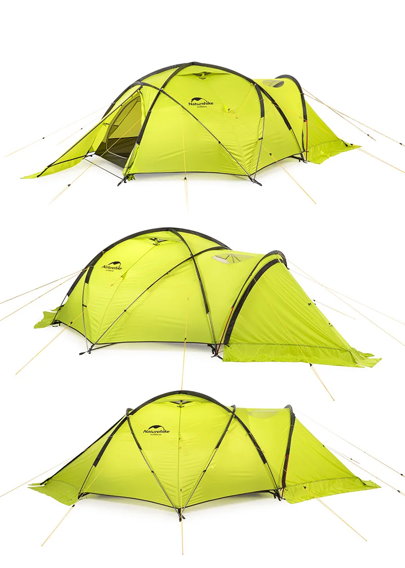 Naturehike Lgloo 2 тент двойной местный альпийский тент Сверхлегкий низкотемпературный тканевый тент Кемпинг альпинистский тент