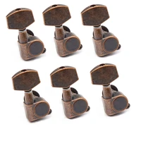 1set red copper guitar tuners guitar tuning pegs tuners machine head generous handle guitar button
