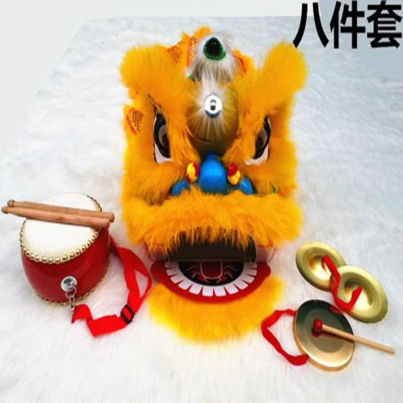 

5-9 Age Lion Dance Costume Single Kindergarten Children Play Party Performance Sport Outdoor Parade Parad Stage Mascot China
