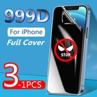 Мягкая Гидрогелевая пленка с защитой от шпионов для iPhone 13 Pro Max, защитная пленка против царапин для iPhone 13 Mini, не стекло, 3-1 шт.