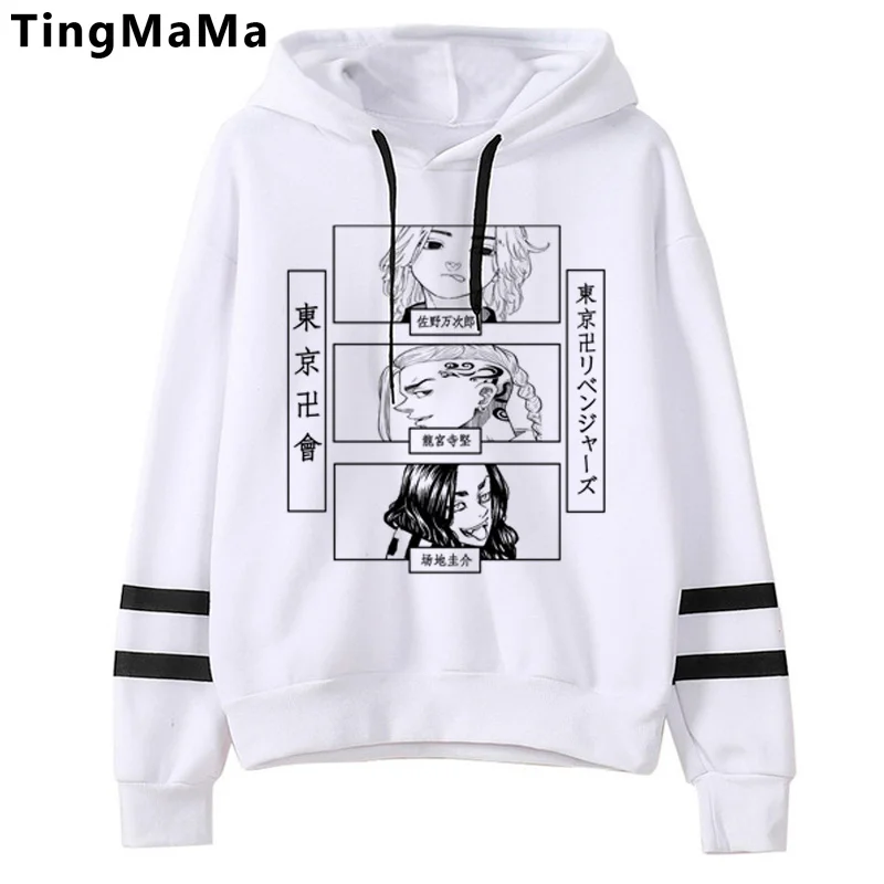 

Мужская толстовка с капюшоном Ulzzang, толстовка в стиле хип-хоп с принтом Токийский Мстители, 2021, 2021