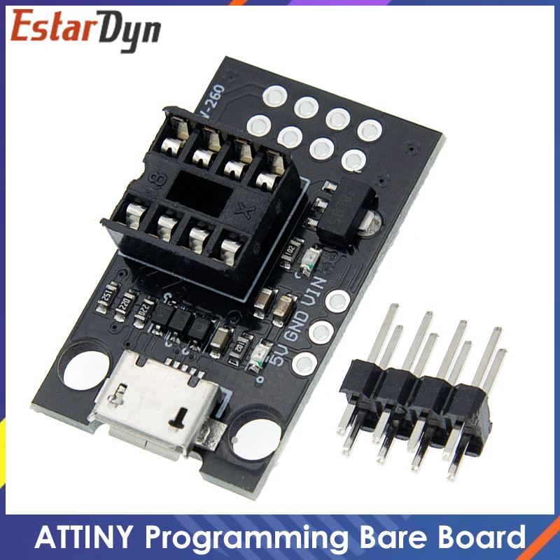 Подключаемая плата ATtiny13A / ATtiny25 ATtiny45 ATtiny85|Интегральные схемы| |