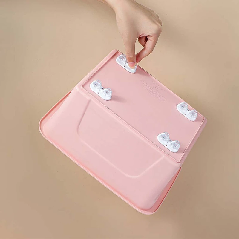 

28EB 4pcs Adhesive Swivel Casters Universal Furniture Wheel Castor Directional Roller for Box Platform Trolley Pully