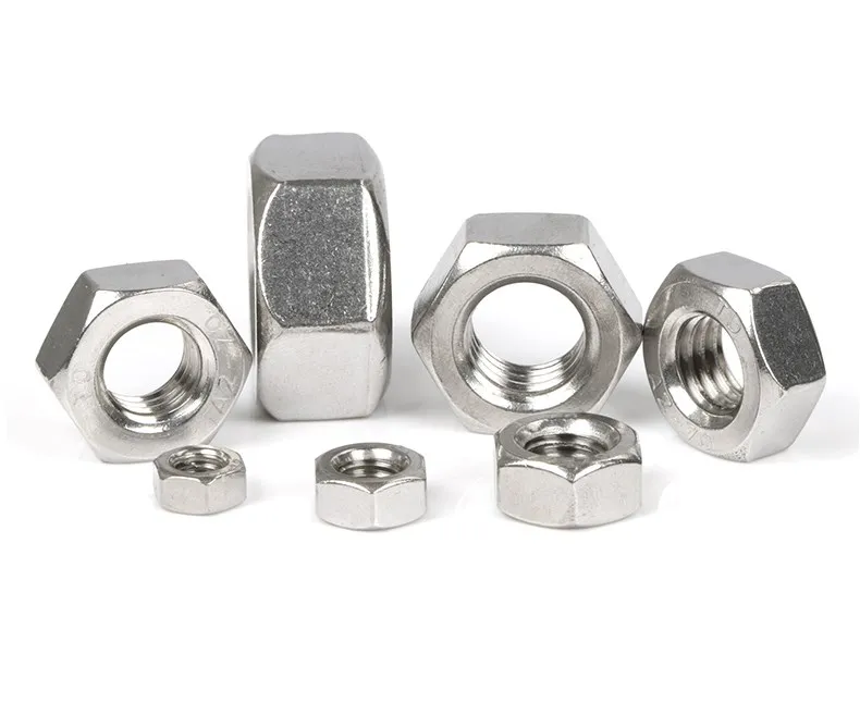 304 Stainless Steel M1.6 M2 M3 M4 M6 M8 Hex Nut Fasteners High-quality Durable Hexagon Screw Thread Suit For Screws Bolts | Обустройство