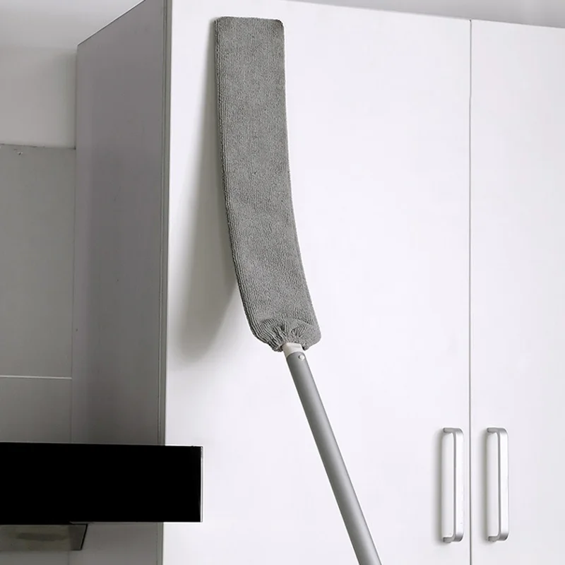 

Bedside Dust Brush Long Handle Mop Reusable Microfibre Duster Sweeping Brush DA