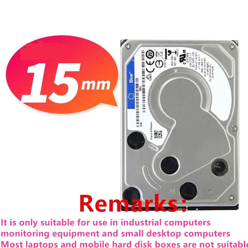 WD Blue 4 ТБ 2 5 дюйма HDD ноутбук Внутренний SATA 6 ГБ/сек. жесткий диск 15 мм в высоту