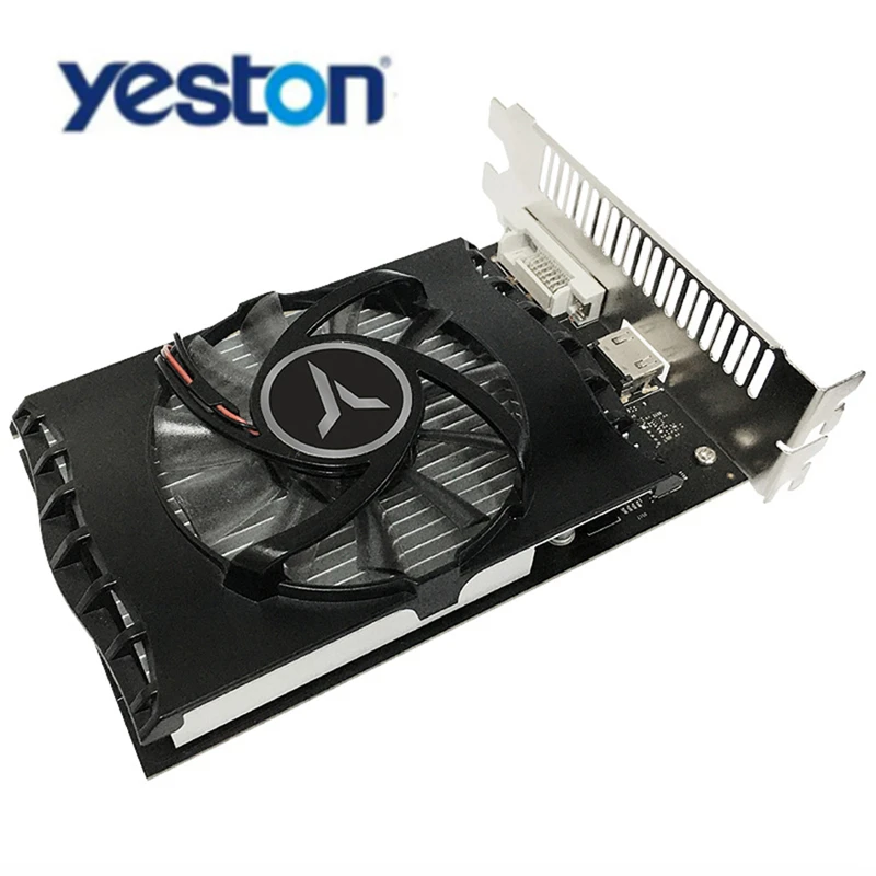 Bestellen Yeston Video Karte GT1030 4G/64bit/DDR4 Gaming Desktop Computer PC Video Graphics Unterstützung DVI/HDMI-kompatibel 1152/1380MHz 14nm