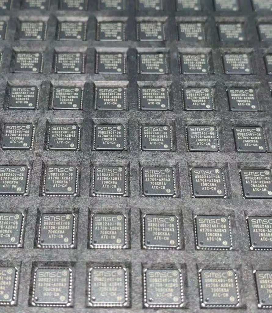 

USB2240I-AEZG-06, USB Controller, 35MBps, USB 2.0, 3.3 V, 36-Pin QFN