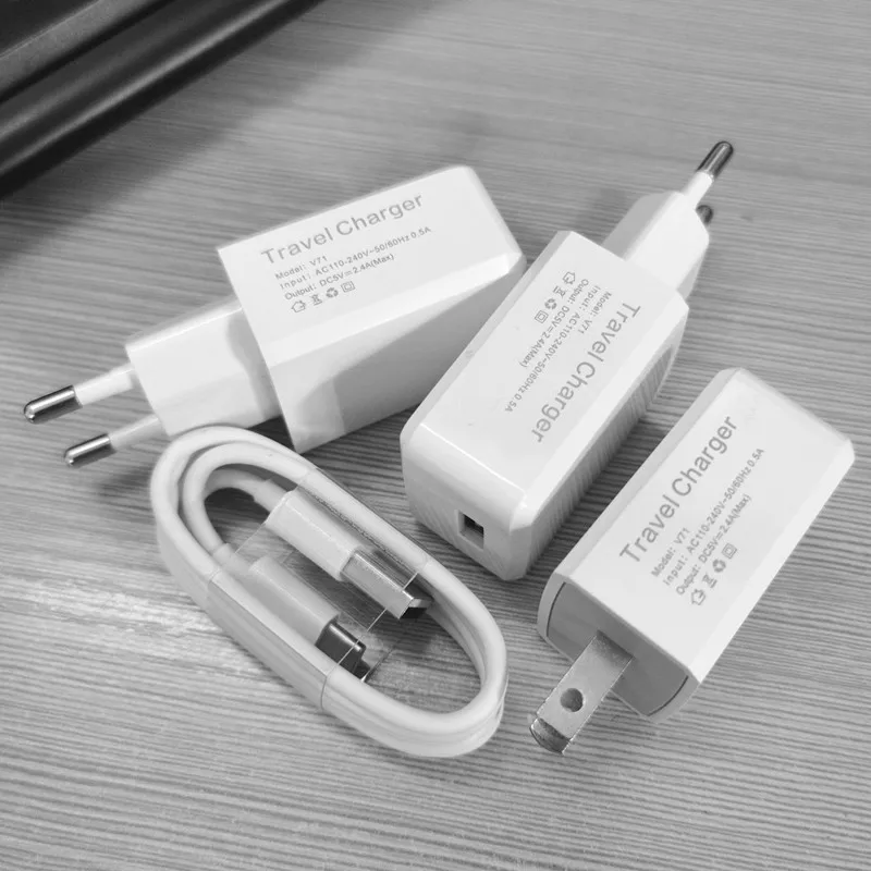 Зарядное устройство для телефона Huawei P30 Honor 9A 5 В 2 А USB-адаптер Type-C Micro-кабель