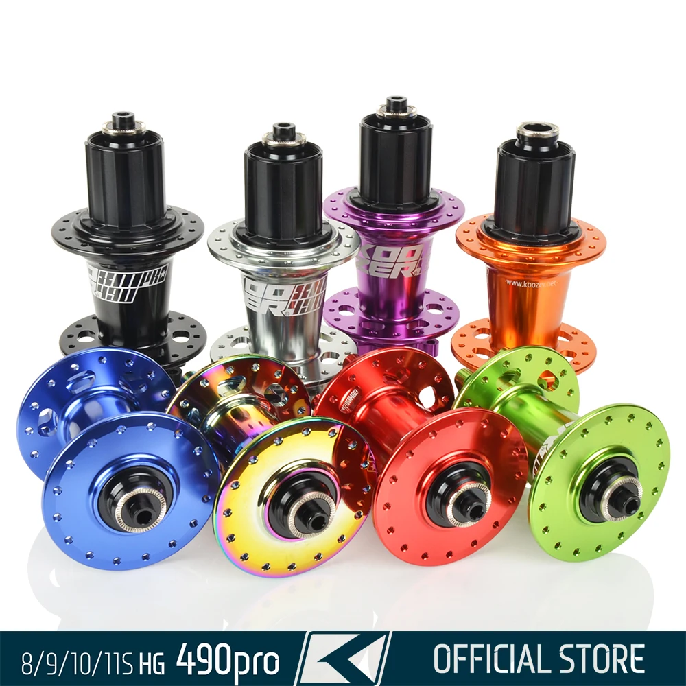 Koozer XM490pro высокопрочная 32H стальная CRMO ось 4 SB втулка горного велосипеда QR TA THR 6