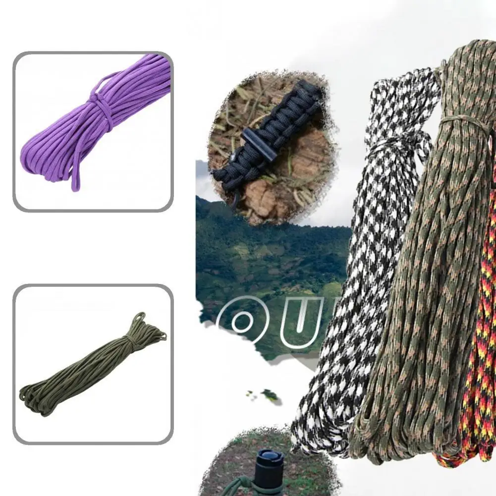 

Unbreakable Multi-Color Fishing Stringers Paracords Hand Weaving Crafts