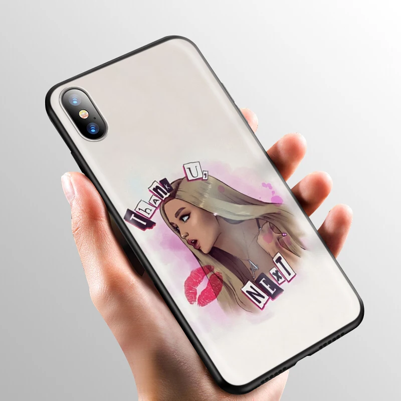 Мягкий силиконовый чехол YIMAOC Thank U Next Ariana Grande для iPhone 12 Mini 11 Pro XS Max XR X 8 7 6 6S Plus 5 5S