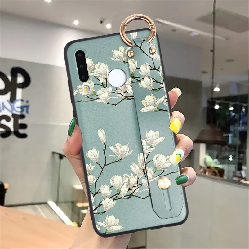 Ремешок на запястье Чехол для Huawei Y5 Y6 Y7 Y9 Prime 2018 2019 принципиально 6A 7A 8A 8X 9X 9 10 20 Pro Lite