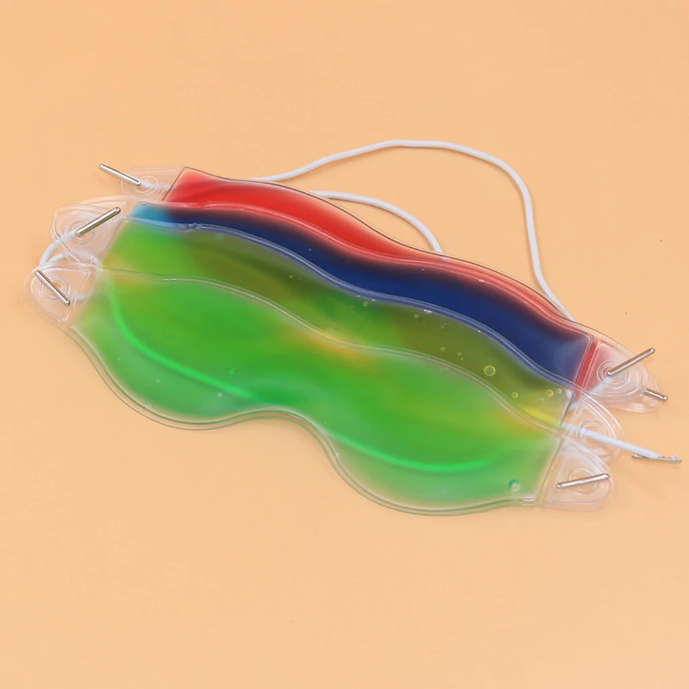 1 шт. 3D маска для сна натуральная гель глаз холодное тепло терапия защита век