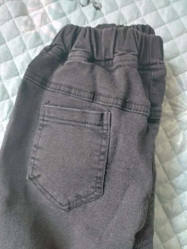 Джинсы для девочек Детская демисезонная одежда брюки мальчиков детские