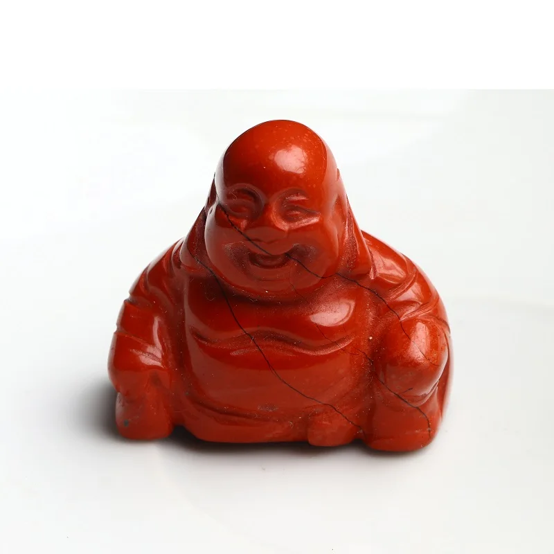 1 шт. натуральный кристалл аметист украшение для дома статуя Будды фэн-шуй