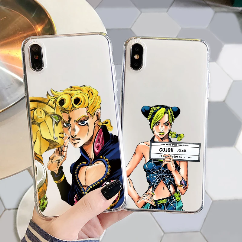 Аниме JoJos Bizarre Adventure чехол для Xiaomi Mi 11 10T Redmi Note 8 8T 9 9S SE 9A 9C 10 7 6 5 Lite Pro Max Poco F3 X3 NFC Funda -