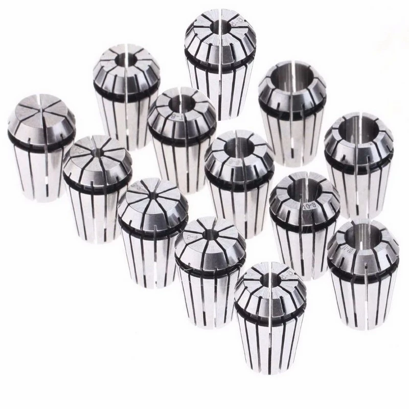 

13 Pieces 1-13Mm Er20 Collet Chucks Workpiece Clamping Milling Lathe Inch Elastic Collet Engraving Machine Accessories