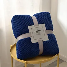 Couverture molletonnée 100x150cm, douce, en peluche, légère, chaude, adaptée au canapé, à la chambre à coucher, pour l'hiver  (1)