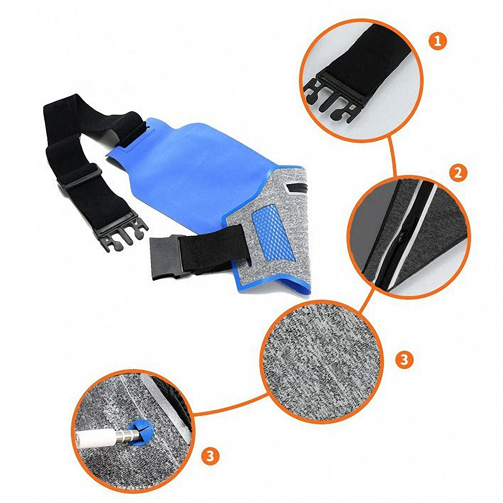 Unisex Running Waist Bag Sports Money Belt Pack Cycling Jogging Pouch Outdoor Travel Racing Hiking Gym Sport Phone |